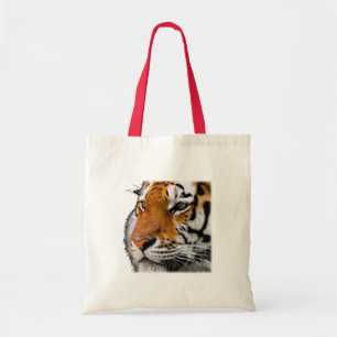 Beautiful Bengal Tiger Face Photo Tote Bag
