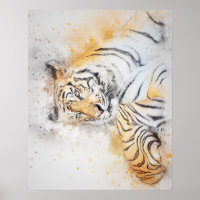 Beautiful Bengal Tiger Painting