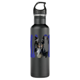 Beautiful Bi-Black Sheltie Picture in the Word MAC 710 Ml Water Bottle