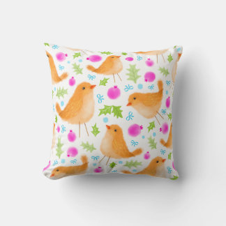 Beautiful Bird Throw Pillow 