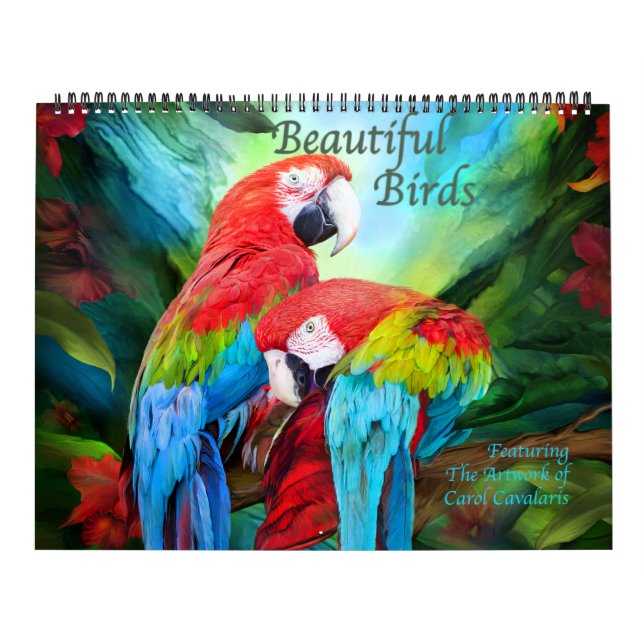 Beautiful Birds Art Calendar (Cover)