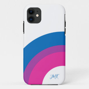 Beautiful Bisexual Pride Flag Cute Personalised Case-Mate iPhone Case