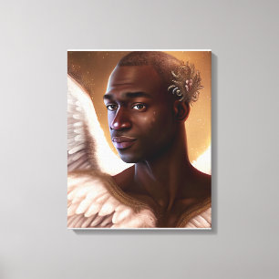 Beautiful Black African Canvas Print