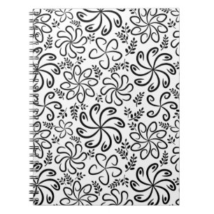 Beautiful black and white Notebook