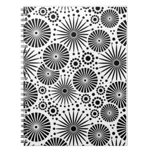 Beautiful black and white Notebook