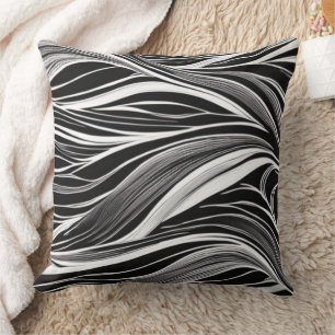 Beautiful Black and White Vibes Design kissen Cushion