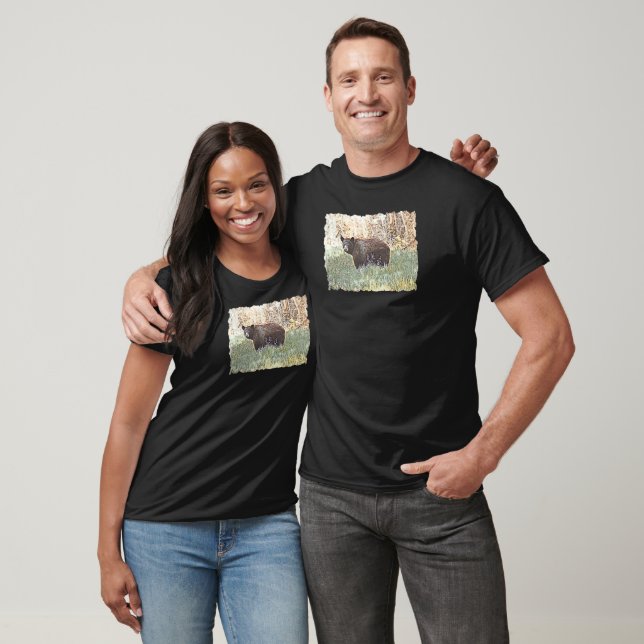 Beautiful Black Bear T-Shirt (Unisex)