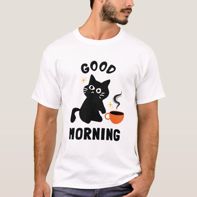 beautiful black cats T-Shirt (Front)