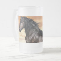 Beautiful Black Horse