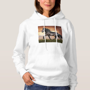 Beautiful Black Horse Hoodie