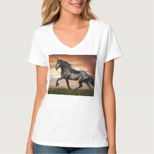 Beautiful Black Horse T-Shirt