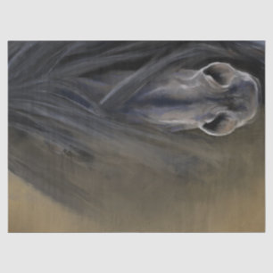 Beautiful Black Horse Tissue Paper