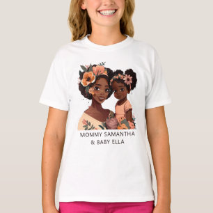 Beautiful Black Mum and Daughter (13) T-Shirt