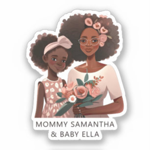 Beautiful Black Mum and Daughter (17)