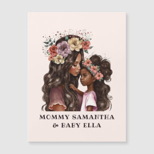 Beautiful Black Mum and Daughter (2)