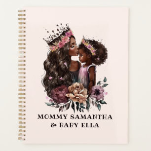 Beautiful Black Mum and Daughter (3) Planner