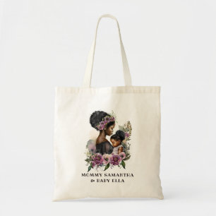 Beautiful Black Mum and Daughter (6) Tote Bag