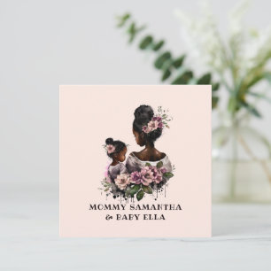 Beautiful Black Mum and Daughter (7)