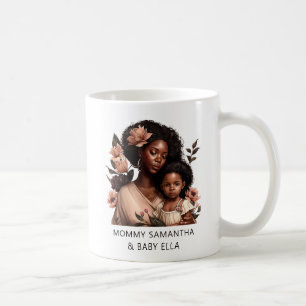 Beautiful Black Mum and Daughter (9) Coffee Mug