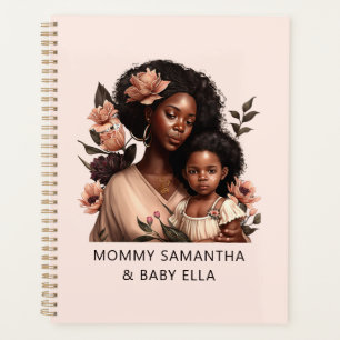 Beautiful Black Mum and Daughter (9) Planner