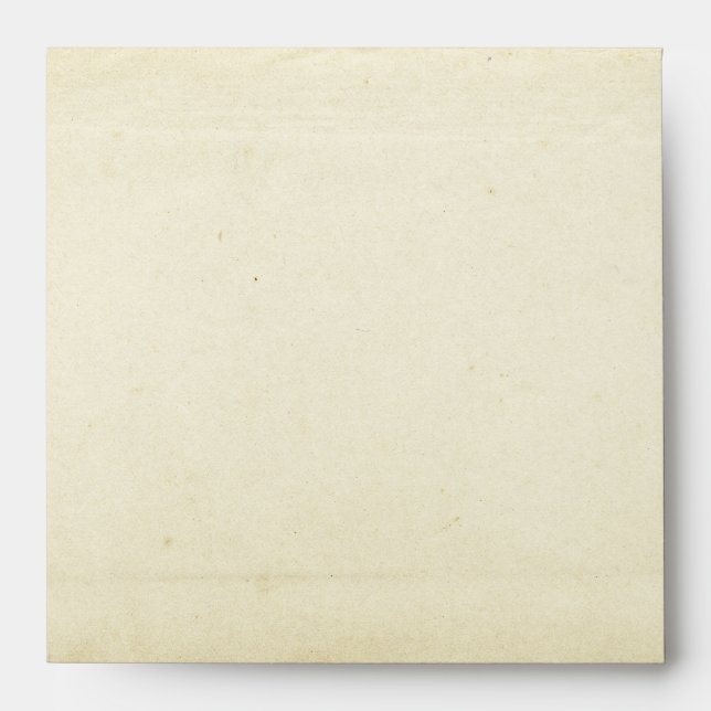 Beautiful Blank Old Fashioned Square Envelope (Front)