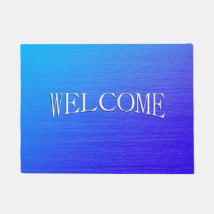 Beautiful Blended Blue Doormat