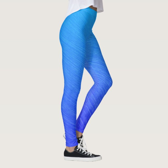 Beautiful Blended Blue Leggings (Right)