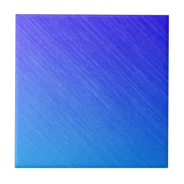Beautiful Blended Blue Tile (Front)
