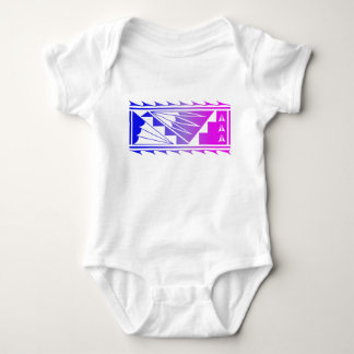 Beautiful Blessings - Blue/Pink -  Baby Bodysuit