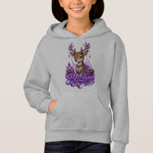 Beautiful Blitzen Magical Reindeer Hoodie
