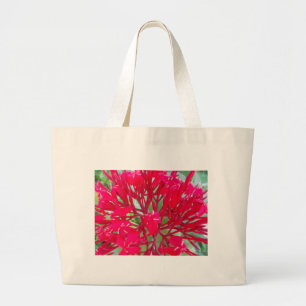 Beautiful Blood Flower Milkweed Art Print/Graphic Large Tote Bag
