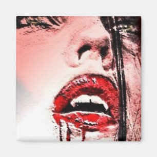 Beautiful Bloody Vampire Magnet