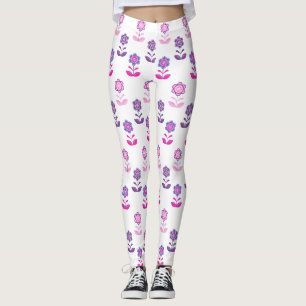 Beautiful Blooming Design T-shirt Leggings