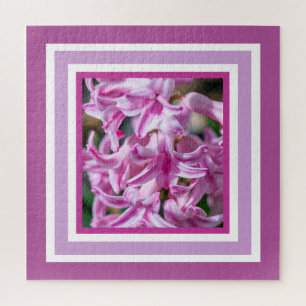 Beautiful Blooming Spring Hyacinth Fragrant Flower Jigsaw Puzzle