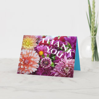 Beautiful Blooms Thank You Card