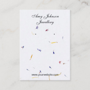 Beautiful Blossom Paper Earrings Display Cards