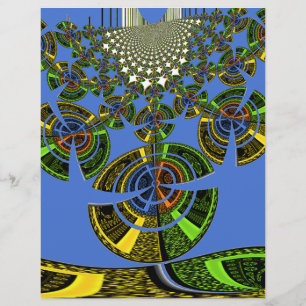 Beautiful Blue African Traditional Ethnic Vector