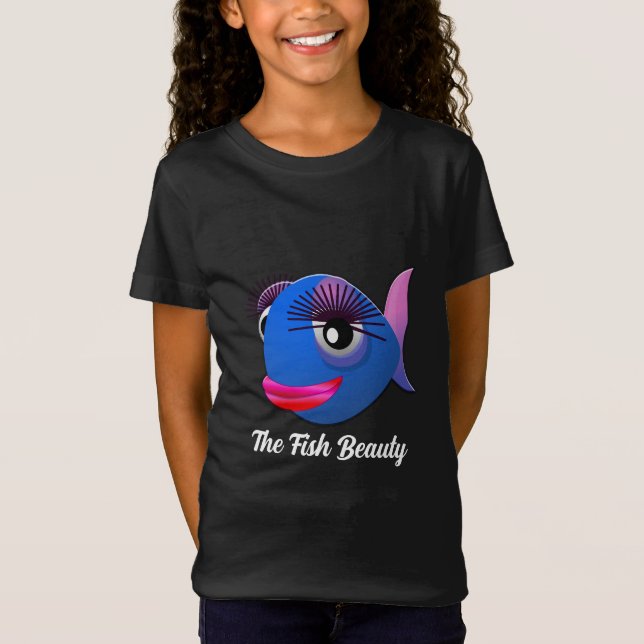 Beautiful Blue Fish  T-Shirt (Front)