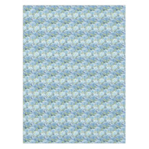 Beautiful Blue Hydrangea Flower Pattern