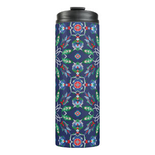 💙 Beautiful Blue Iznik Turkish tiles Thermal Tumbler