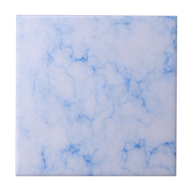 Beautiful Blue Marble Texture   Tile (Front)
