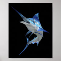 Beautiful Blue Marlin Fishing Short Sleeve 