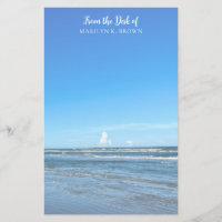 Beautiful Blue Ocean Waves Seashore Photography