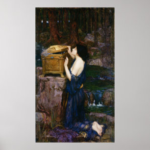 Beautiful Blue Pandora Poster