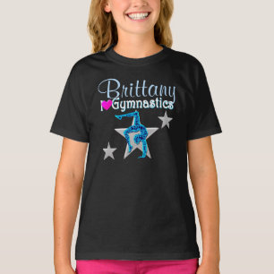BEAUTIFUL BLUE PERSONALIZED GYMNASTICS APPAREL T-Shirt