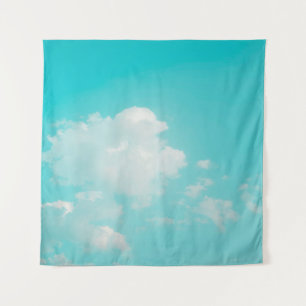 Beautiful blue sky and clouds with daylight natura tapestry