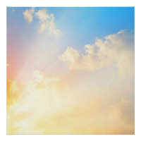 Beautiful Blue Sky with Clouds, Nature's Beauty