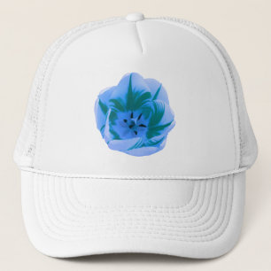 Beautiful Blue Tulip Hat