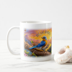 Beautiful Bluebird Coffee Mug