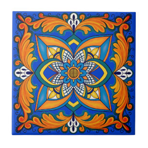Beautiful Boho Italian Tile